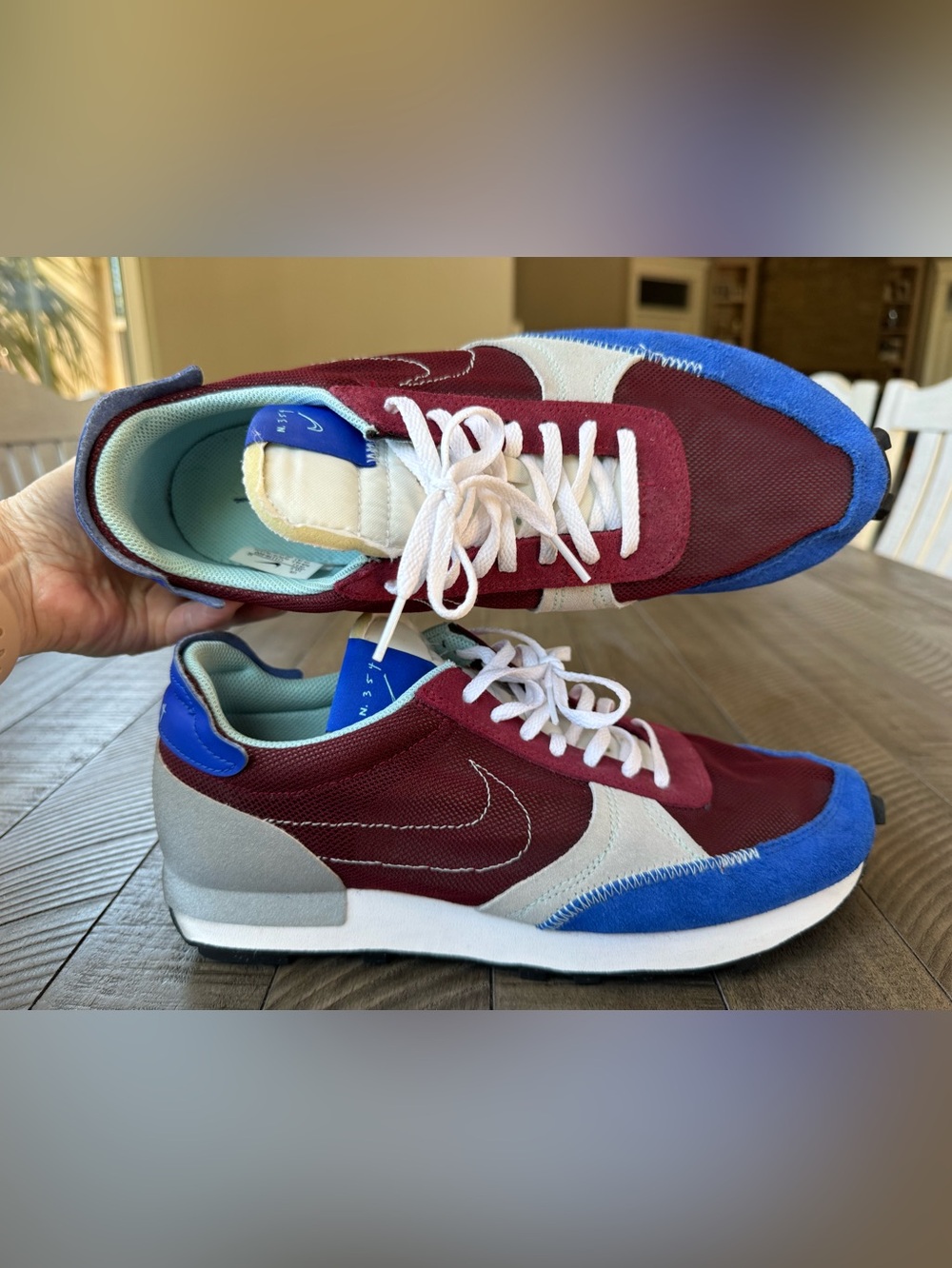 Nike Dbreak-Type Red Racer Blue Classic Runner Sneakers Men’s Size 10.5